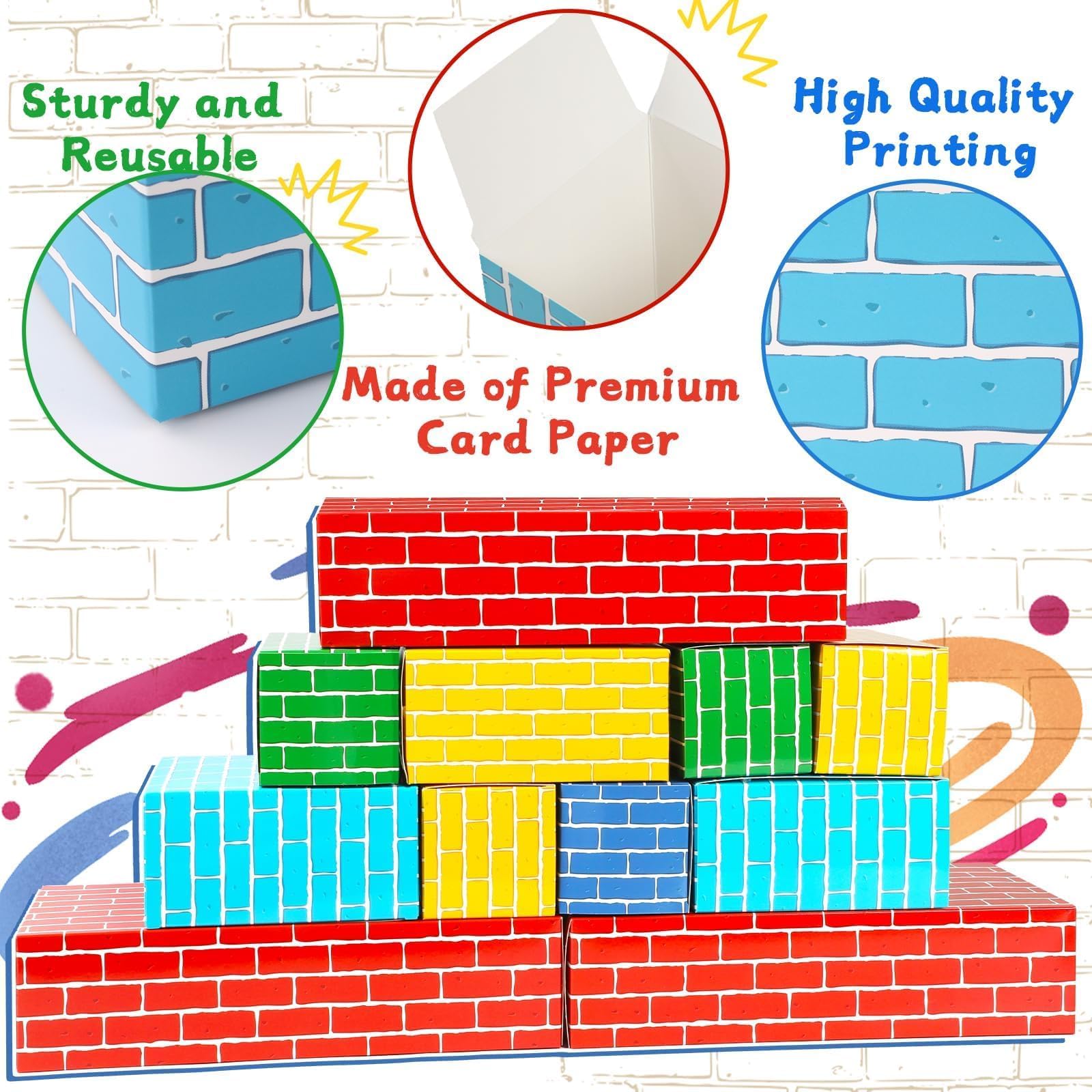 Amazon.co.jp: CHUNNIN 段ボール ビルディングペーパーブロック